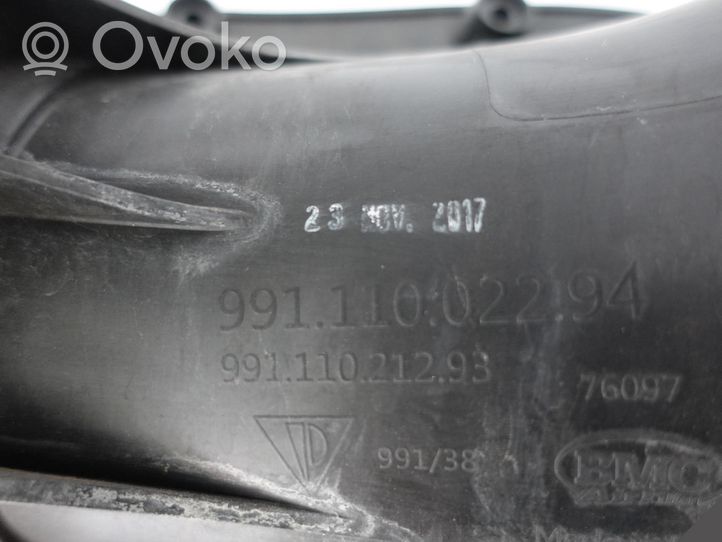 Porsche 911 991 Część rury dolotu powietrza 99111002294