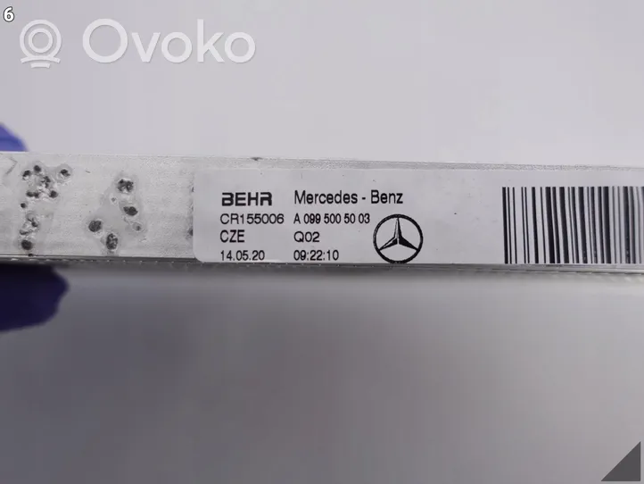 Mercedes-Benz E W213 Moottoriöljyn jäähdytinlaite A0995005003