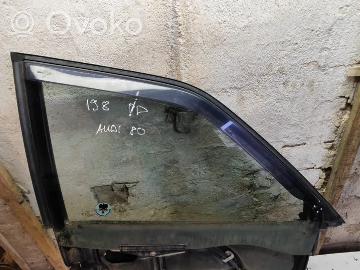 Audi 80 90 B3 Front door window/glass frame 