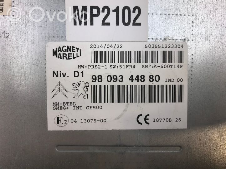 Citroen C4 I Picasso Moduł / Sterownik GPS 9809344880