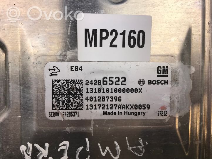 Opel Ampera Variklio valdymo blokas 1310101000000X