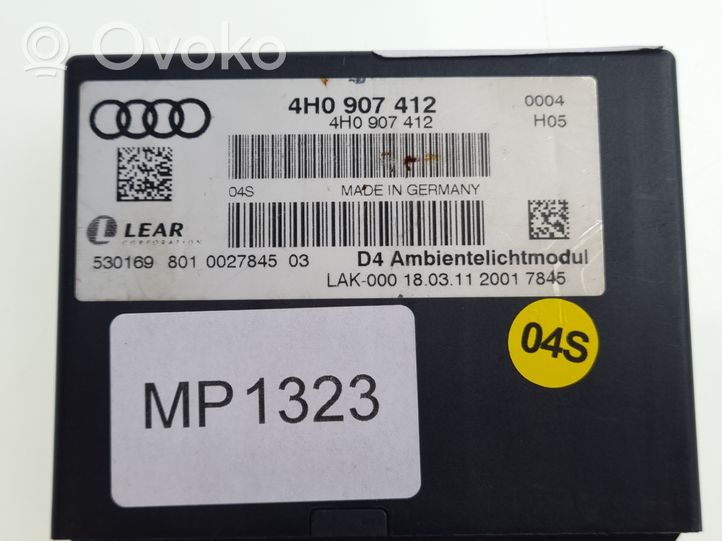 Audi A8 S8 D4 4H Gaismas modulis LCM 4H0907412