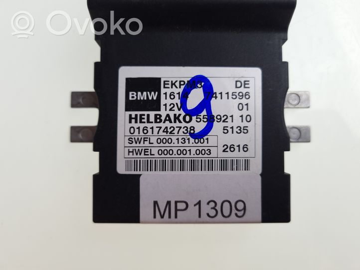 BMW X5 F15 Degalų (kuro) siurblio valdymo blokas 7411596