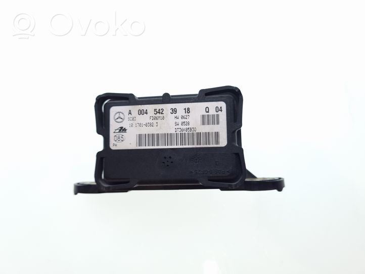 Mercedes-Benz ML W164 ESP acceleration yaw rate sensor A0045423918