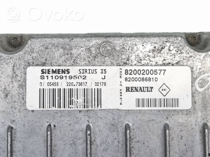 Renault Laguna II Calculateur moteur ECU S110919502