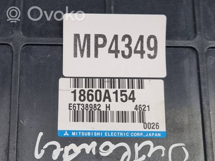 Mitsubishi Outlander Calculateur moteur ECU 1860A154