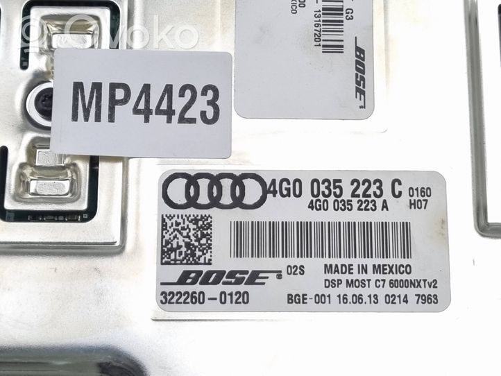 Audi A6 S6 C7 4G Amplificatore 4G0035223A