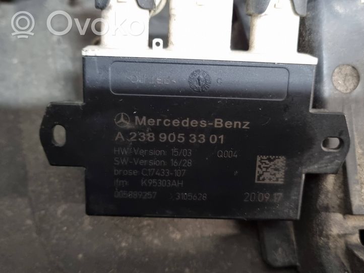 Mercedes-Benz GLC X253 C253 Rivestimento della parte inferiore del paraurti posteriore A2538858800