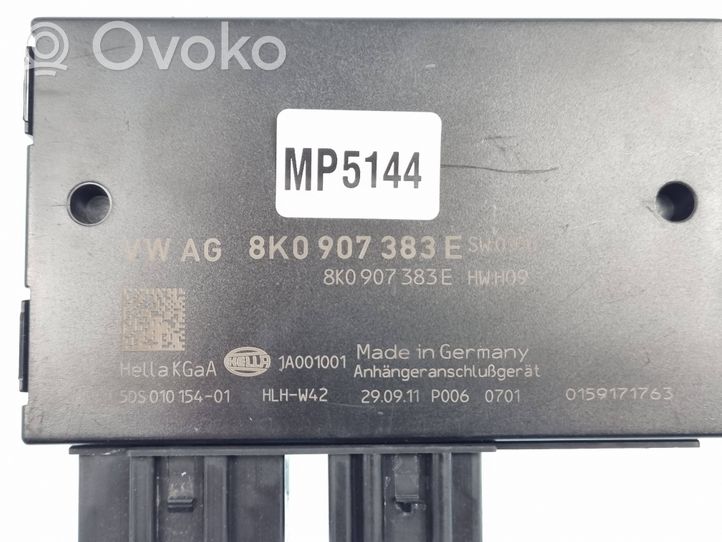 Audi A4 S4 B8 8K Priekabos kablio valdymo blokas 8K0907383E