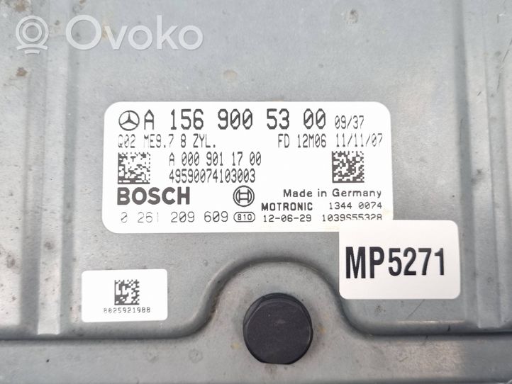 Mercedes-Benz C AMG W204 Sterownik / Moduł ECU A1569005300