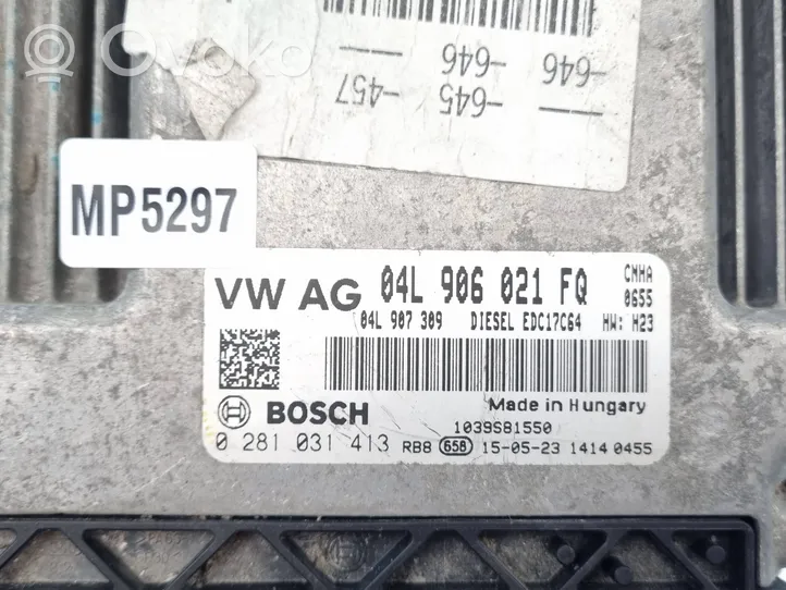 Audi A6 S6 C7 4G Sterownik / Moduł ECU 04L906021FQ