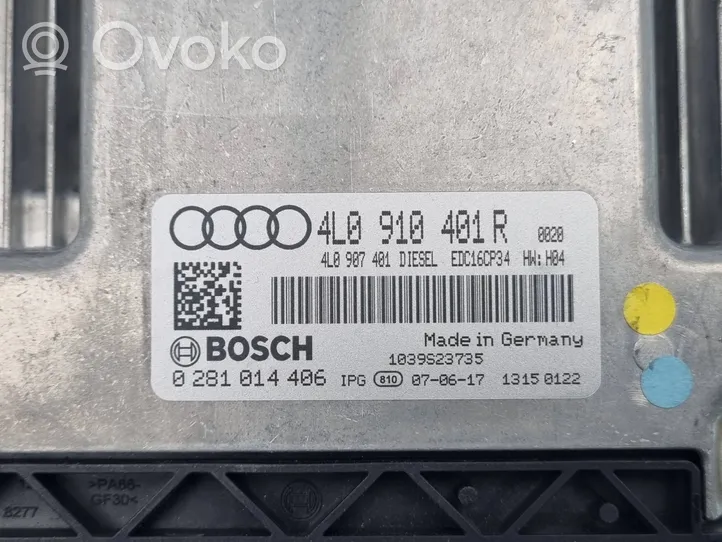 Audi Q7 4L Variklio valdymo blokas 4L0910401R