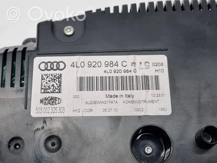 Audi Q7 4L Licznik / Prędkościomierz 4L0920984C