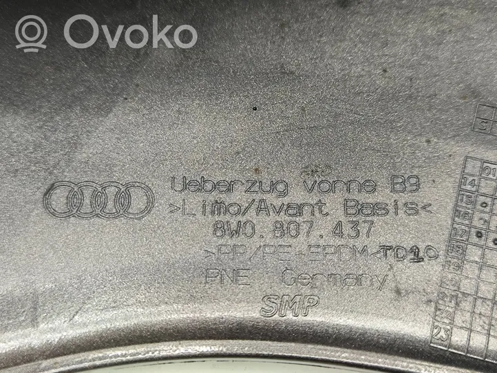 Audi A4 S4 B9 8W Zderzak przedni 8W0807437