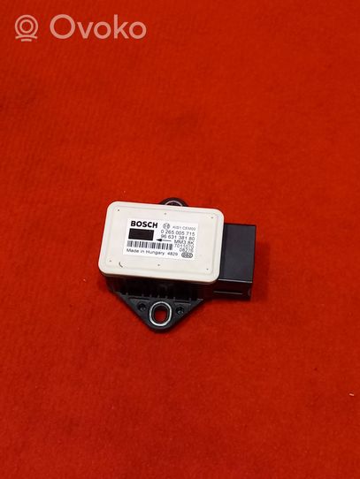 Citroen C5 Sensor impacto/accidente para activar Airbag 9663138180