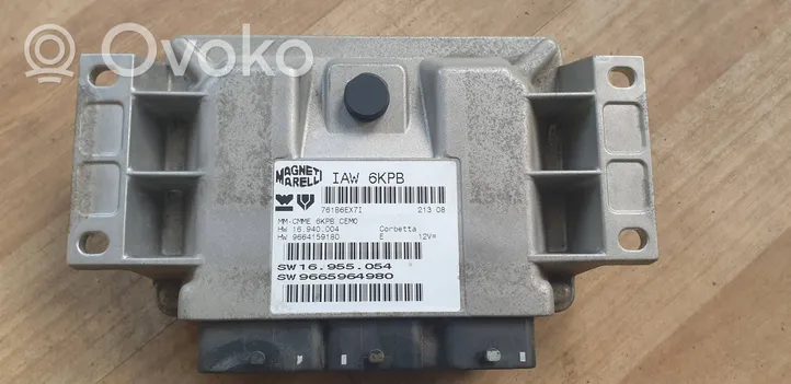 Citroen C5 Dzinēja vadības bloks 9664159180