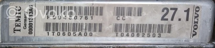 Volvo S60 Module de contrôle de boîte de vitesses ECU 09480761