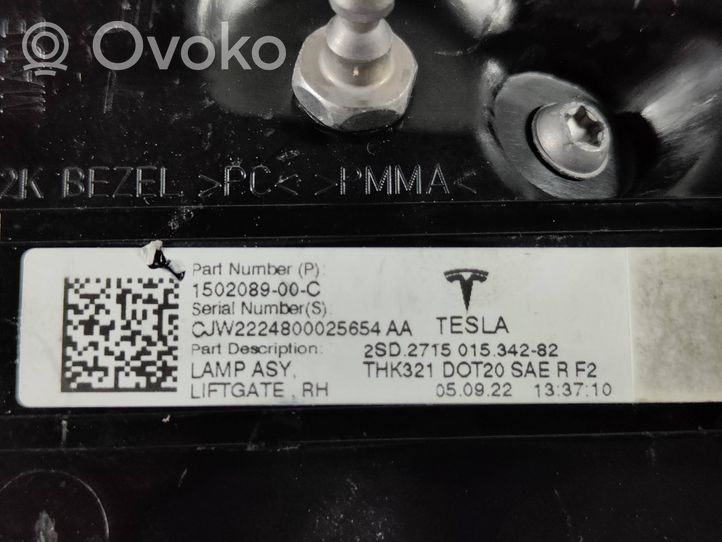 Tesla Model Y Takavalot 150208900C