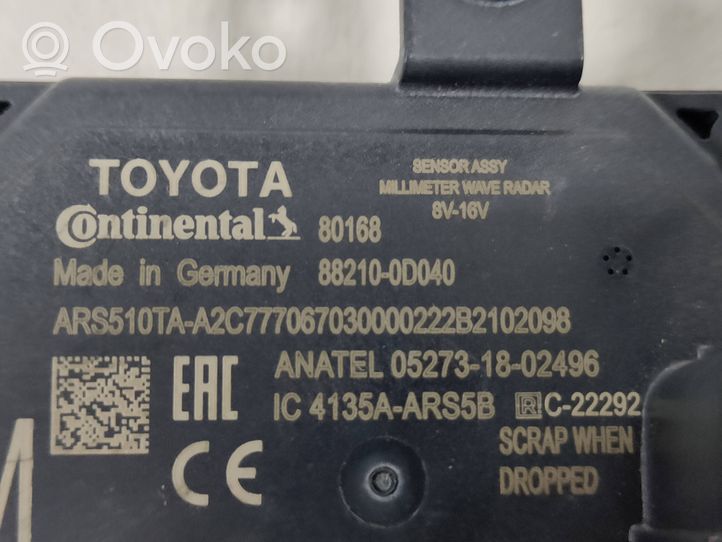 Toyota Yaris XP210 Radar / Czujnik Distronic 882100D040