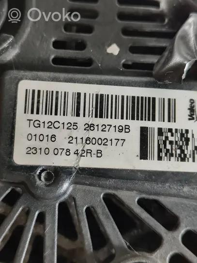 Renault Captur Alternator 231007842R