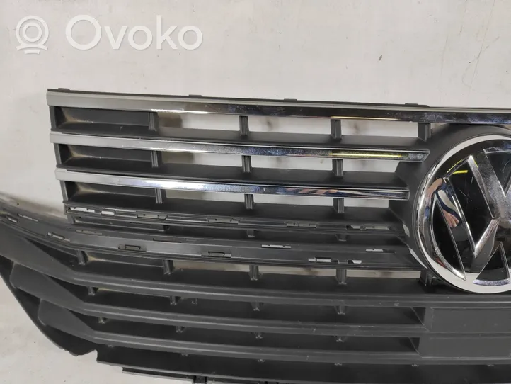 Volkswagen Transporter - Caravelle T6 Maskownica / Grill / Atrapa górna chłodnicy 7LA853651B