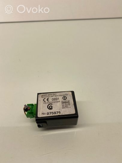 Honda CR-V Keyless (KESSY) go control unit/module 38385SAAG01