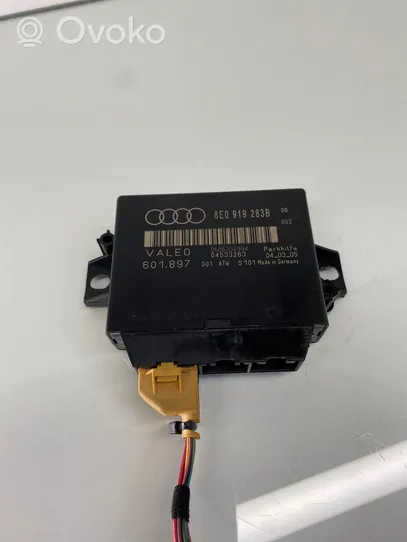 Audi A4 S4 B7 8E 8H Parkošanas (PDC) vadības bloks 8E0919283B