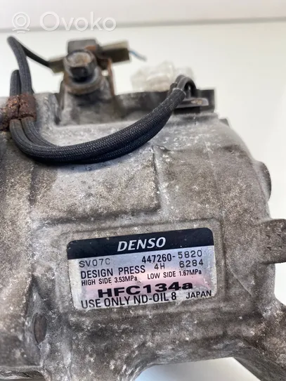 Daihatsu Sirion Gaisa kondicioniera kompresors (sūknis) 4472605820