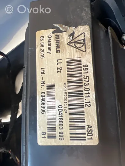 Porsche Boxster 982 Sisälämmityksen ilmastoinnin korin kokoonpano 99157301112