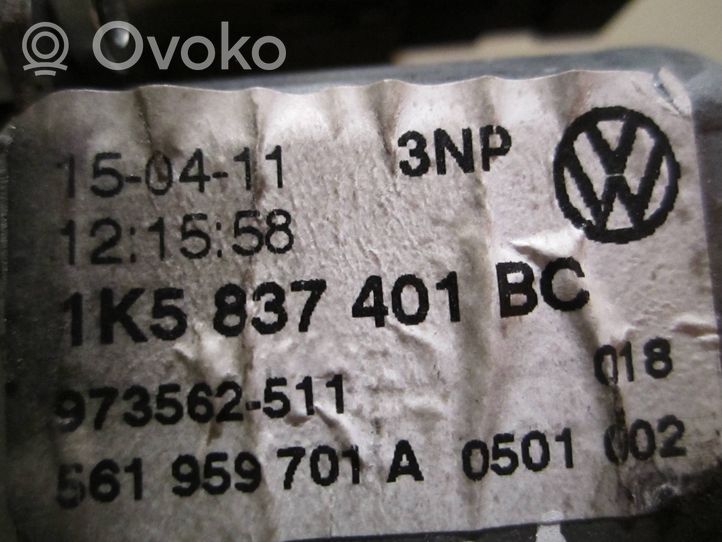 Volkswagen Golf VI Silniczek podnośnika szyby drzwi przednich 1K5837401BC