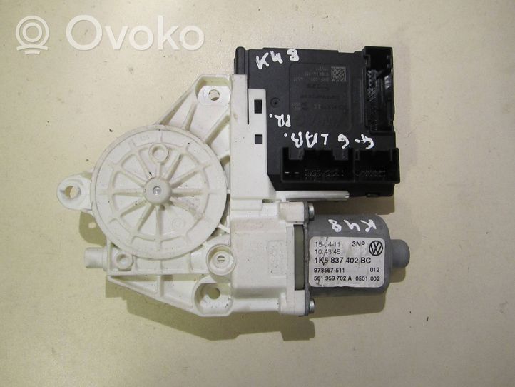 Volkswagen Golf VI Alzacristalli della portiera anteriore con motorino 1K5837402BC