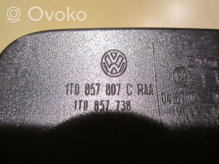 Volkswagen Touran I Katossa sijaitseva turvavyö 1T0857807C