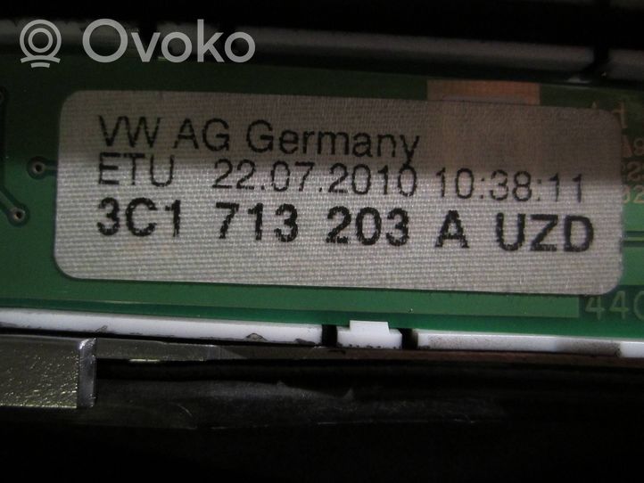 Volkswagen PASSAT B6 Lewarek zmiany biegów / górny 3C1713203A
