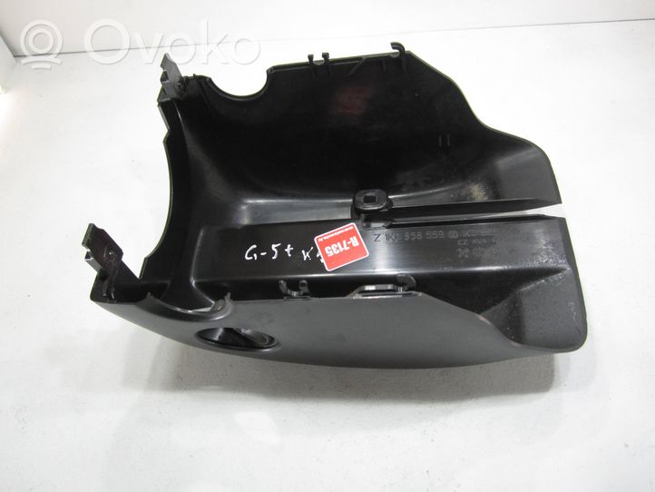 Volkswagen Golf Plus Garniture de colonne de volant 1K0858559