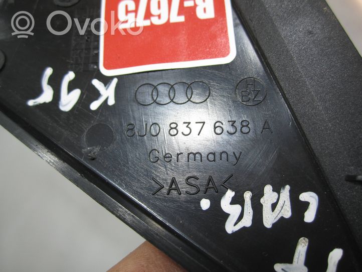 Audi TT TTS Mk2 Inne elementy wykończeniowe drzwi przednich 8J0837638A