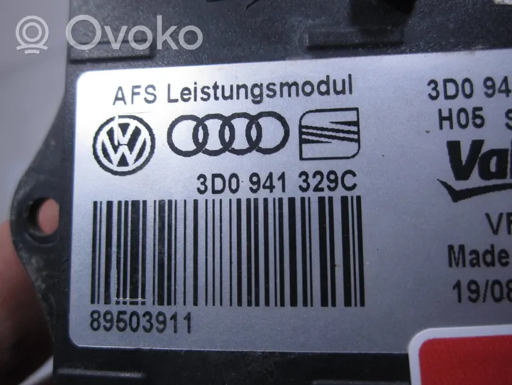 Volkswagen PASSAT B7 Moduł poziomowanie świateł Xenon 3D0941329C