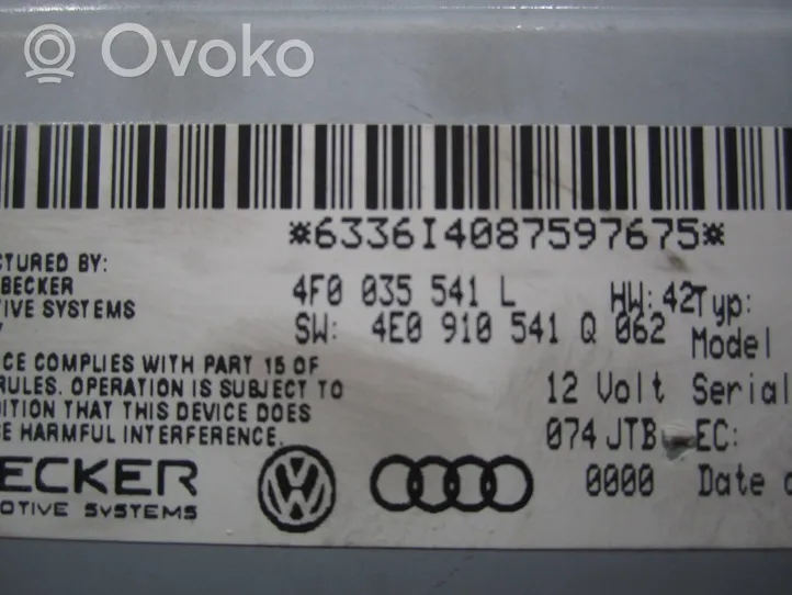 Audi A4 S4 B8 8K Amplificateur d'antenne 4F0035541L