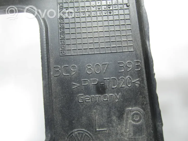 Volkswagen PASSAT B6 Support de montage de pare-chocs avant 3C9807393