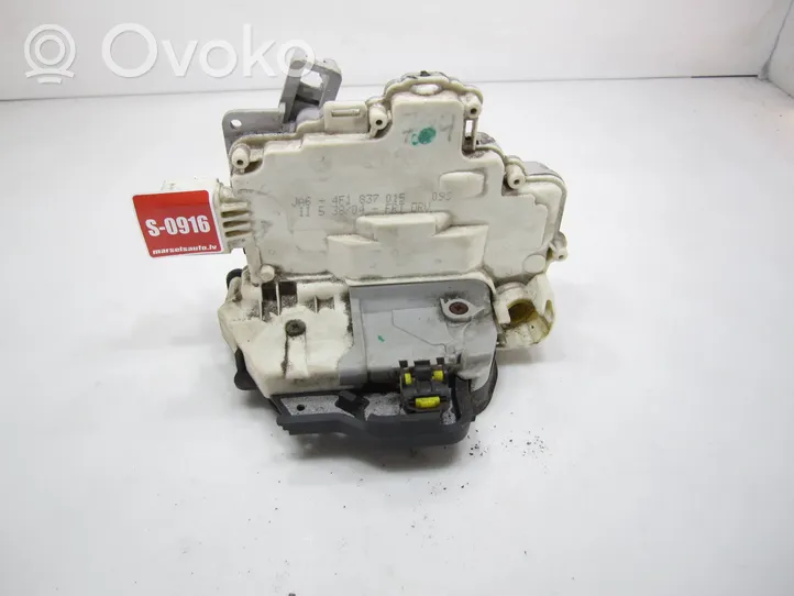 Audi A6 S6 C6 4F Zamek drzwi przednich 4F1837015