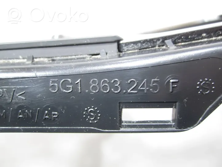 Volkswagen Golf VII Center console 5G1863245F