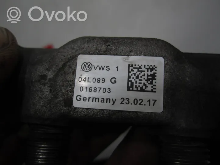 Volkswagen PASSAT B8 Kraftstoffverteiler Einspritzleiste Verteilerrohr 04L130764C