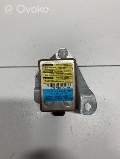 Toyota Camry Module de contrôle airbag 09700362X6