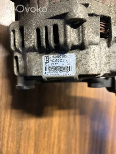 Peugeot 308 Alternator A003TG5281ZEB