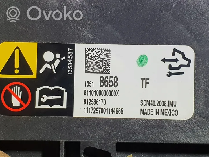 Opel Insignia B Sterownik / Moduł Airbag 13518658