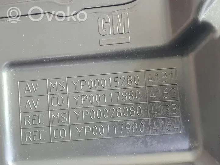 Opel Grandland X Garniture de radiateur YP00028080