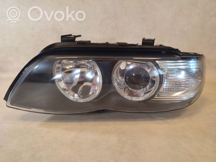 BMW X5 E53 Lampa przednia 63117166803