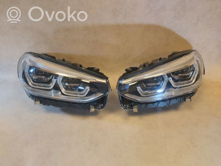 BMW X4 G02 Lot de 2 lampes frontales / phare 63117466119