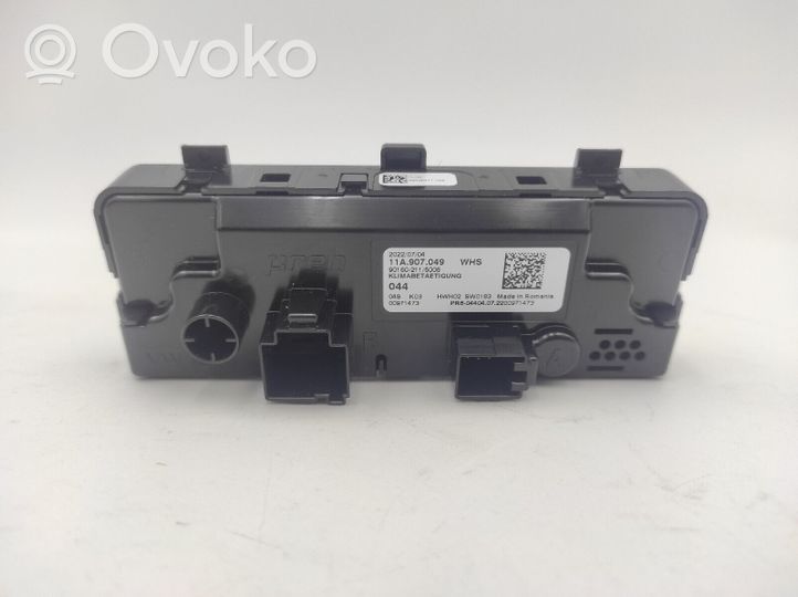 Skoda Octavia Mk3 (5E) Panel klimatyzacji / Ogrzewania 11A907049 WHS