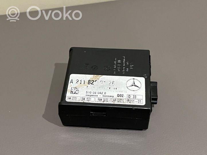 Mercedes-Benz G W461 463 Signalizacijos valdymo blokas 510 08 042 0