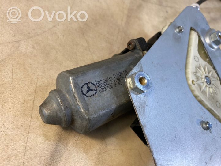 Mercedes-Benz G W461 463 Mechanizm podnoszenia szyby przedniej bez silnika A4637200546